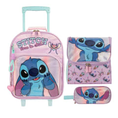 Pack Escolar Maleta Stitch Lila Oficio