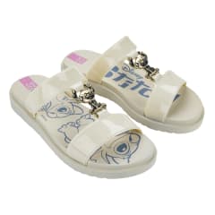 Sandalias Mujer Casuales Stitch Zaxy Beige