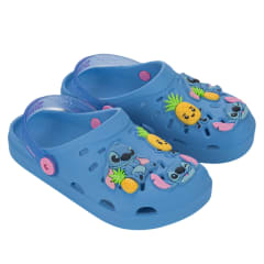 Sandalias Niña Canasta Clog Stitch Celeste