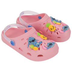Sandalias Niña Canasta Clog Stitch Rosado