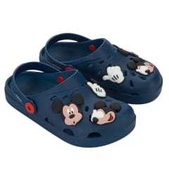 Sandalias Niño Clog Casual Mickey Mouse Azul
