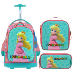 Pack Mochirueda Princesa Peach Mario Bros Nintendo Oficio