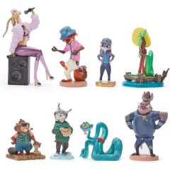 Playset Zootpopia 2 Disney Store 8 Figuras