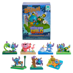 Figura Sorpresa Coleccionable Stitch Goes Wild Disney Serie Happy Haul