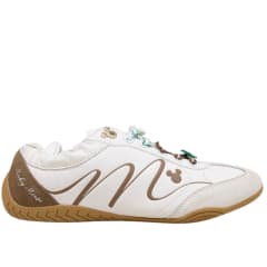 Zapatillas Urbanas Mujer Mickey Mouse Crema