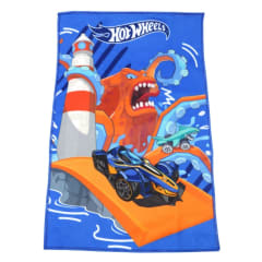Set de Toallas Escolar x2 Hot Wheels 28x36cm