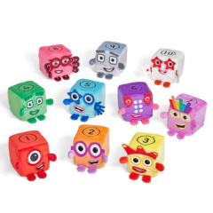 Numberblocks Set de Peluches 1-10 Number Blocks