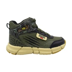 Zapatillas Botin Niño Jurassic World Dinosaurios Verde Negro