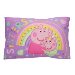 Cojin Almohada Peppa Pig Evie Arcoiris Rectangular 35x26 cm