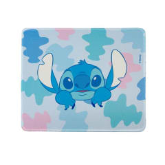Mouse Pad Desk Stitch Floral Disney Neopreno Antideslizante 24x20 CM