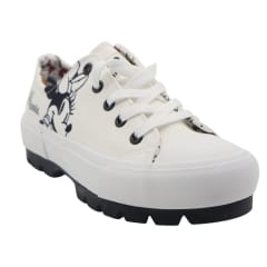 Zapatillas Urbanas Mujer Mickey Mouse Blanco