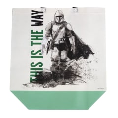 Bolsa Reutilizable Mandalorian y Grogu Baby Yoda 39 x 44 x 18 cm