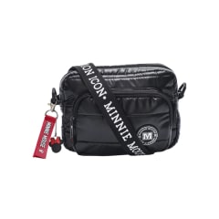 Cartera Crossbody Minnie Mouse Negro Deportiva