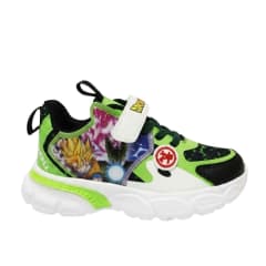 Zapatillas Niño Dragon Ball Goku Verde con Luces
