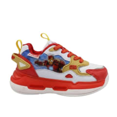 Zapatillas Niño Avengers Marvel Iron Man Rojo con Luces
