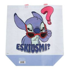 Bolsa Reutilizable Stitch Azul 39 x 44 x 18 cm