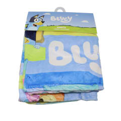 Manta Suave Bluey Bingo Multicolor 140x100 cm