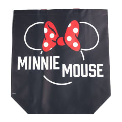 Bolsa Reutilizable Minnie Mouse Negra 39 x 44 x 18 cm