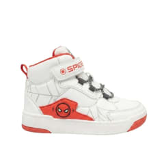 Zapatillas Spiderman Botin Blanco niño
