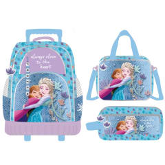 Pack Escolar Mochirueda Oficio Disney Frozen Peluche