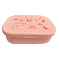 Taper con Cuchara Escolar Snoopy Rosado 560 ML