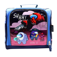 Lonchera Escolar Among Us Azul