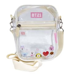 Morral Crossbody BTS BT21 Kawai Transparente