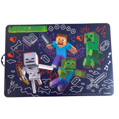 Individual Escolar Minecraft  43x29 cm