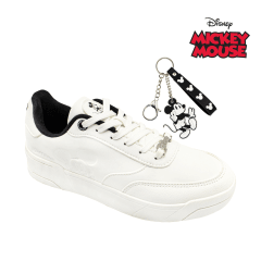 Zapatillas Mujer Mickey Mouse Urbana Blanco
