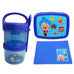 Pack Escolar Plim Plim Snack 720ml + Taper Bento + Individual