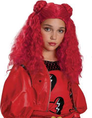 Peluca Disfraz Niña Red Descendientes 4 Disney