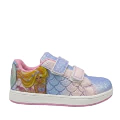Zapatillas Niña Casual Barbie Sirena Arcoiris
