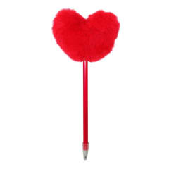 Lapicero Artesco Corazon Fluff Love Rojo
