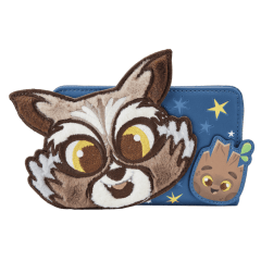 Billetera Loungefly Rocket y Groot Guardianes de la Galaxia