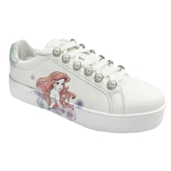 Zapatillas Mujer Ariel La Sirenita Blanco