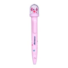 Lapicero Artesco Semi Gel Axolove Ajolote Azul Rosado