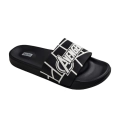 Sandalias Hombre Playeras Avengers Negro