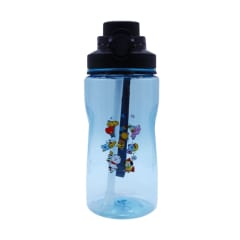 Tomatodo Escolar Botella Con Cañita BT21 BTS Kpop Kawai 1250 ML