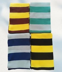 Bufanda Harry Potter Hufflepuff sin insignia