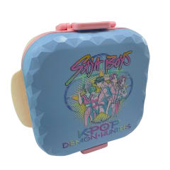Taper Bento Guerreras Kpop Saja Boys Celeste Pastel