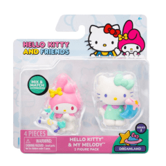 Pack x 2 figuras Hello Kitty y Melody