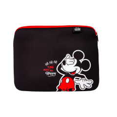 Estuche Organizador Mickey Mouse Disney Negro Neopreno