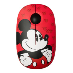 Mouse Inalambrico Mickey Mouse Disney Rojo
