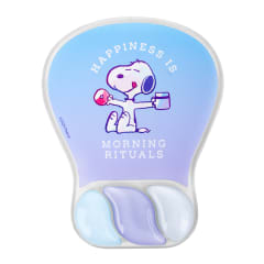Mouse Pad Gel Snoopy Celeste Neopreno Antideslizante 20x25 CM