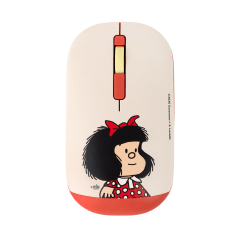 Mouse Inalambrico Mafalda Blanco