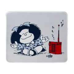 Mouse Pad Desk Mafalda Azul Neopreno Antideslizante 24x20 CM