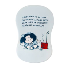 Mouse Pad Sponge Mafalda Azul Neopreno Antideslizante 20x30 CM