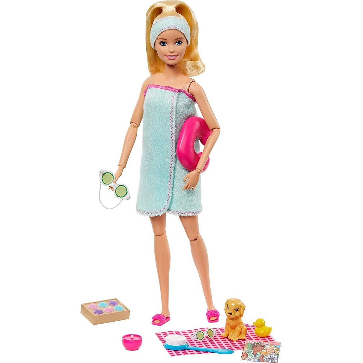 Muñeca Barbie Wellness Spa Rubia 0