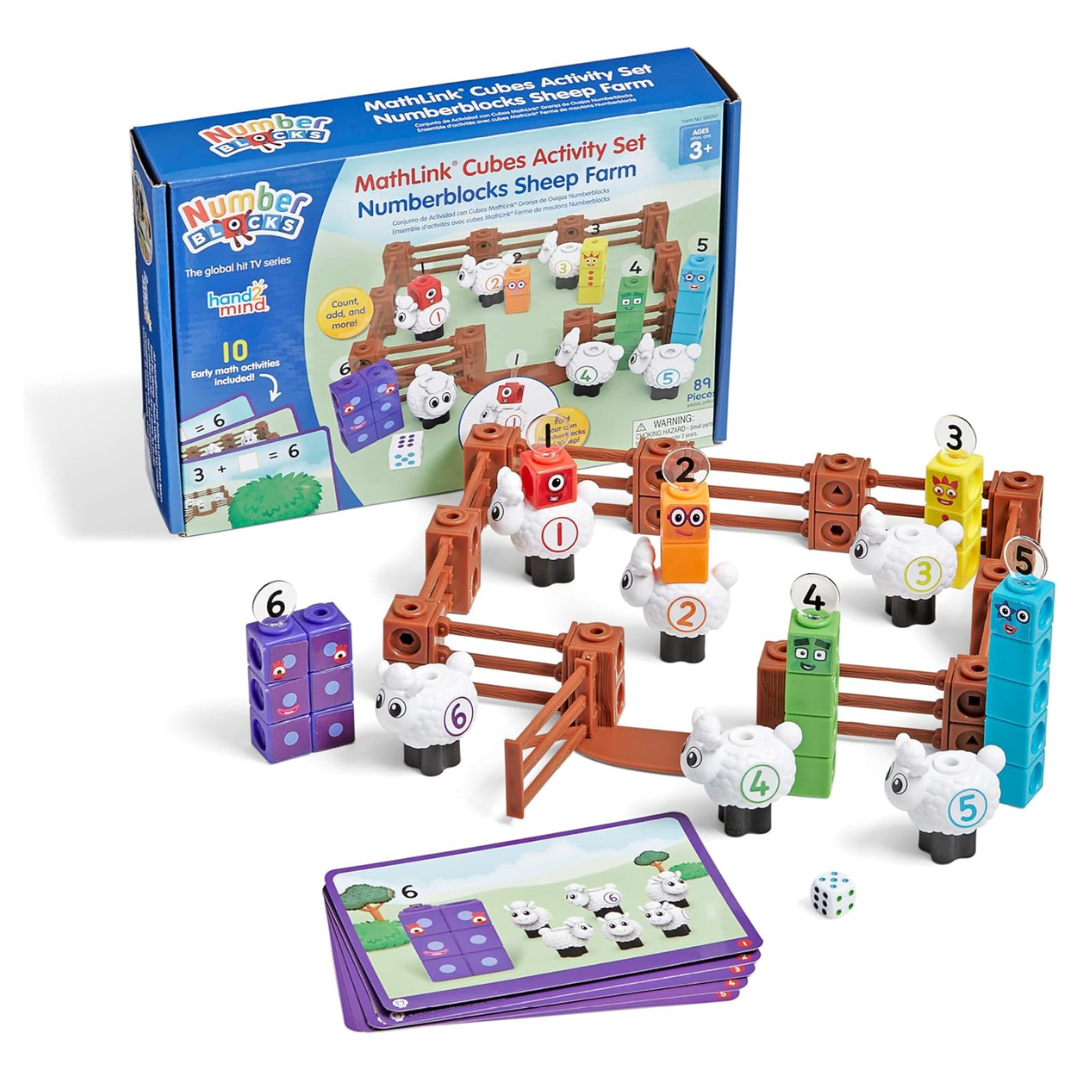 Numberblocks Set 1-5 Ovejas en la granja Number Blocks 0