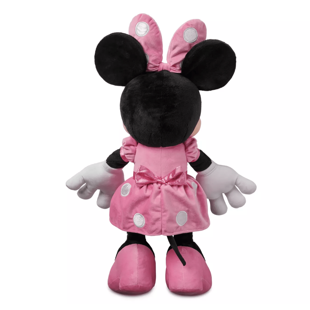 Peluche Grande Disney Store Minnie Mouse Rosada2